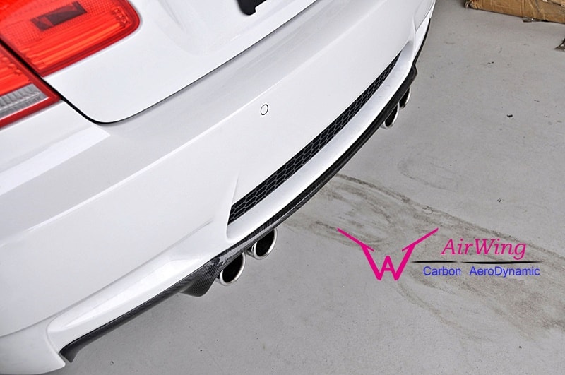 E92E93 M3 - 3D Design style Carbon Rear Diffuser 03